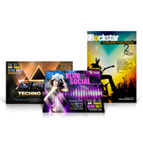 Club Card Flyer Printing