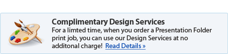 FREE Presentation Folders Design Service
