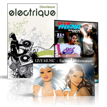Club Card Flyers